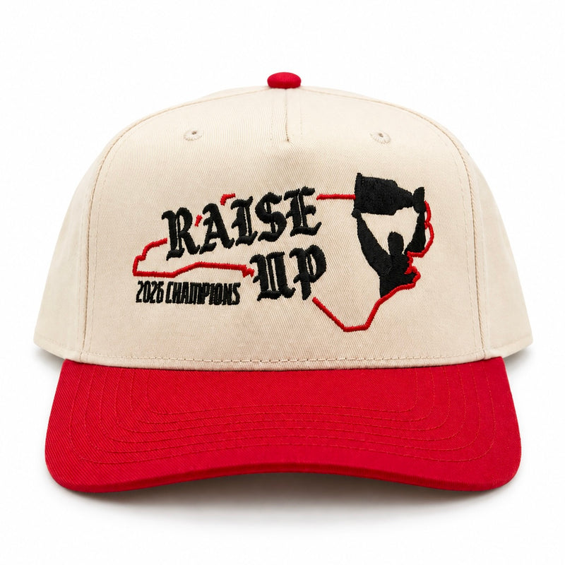 RAISE UP - 2026 Cup Champions Embroidered Hat