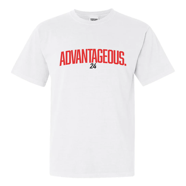 Advantageous Jarvy 24 - White T-Shirt - Comfort Colors