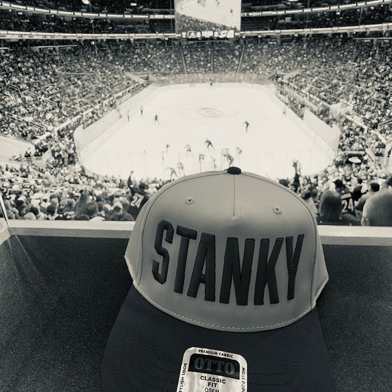 STANKY - Carolina Snapback Hat | 3D Puff Embroidered Otto Cap in the wild