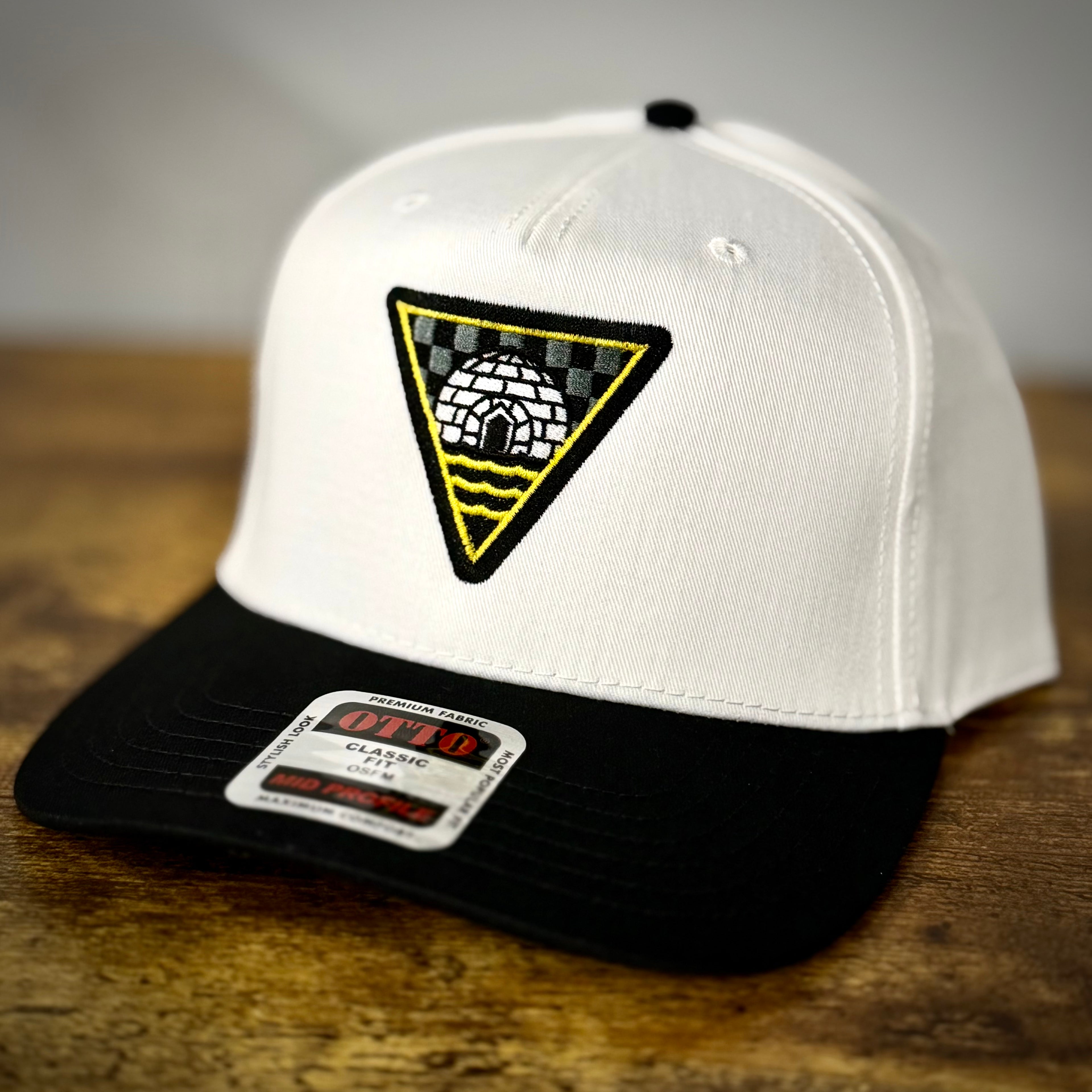 Pittsburgh Penguins “Igloo” Snapback Hat NHL Third Jersey Style Otto White/Black