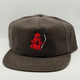 Hockey Ghost Embroidered Atonal Snapback Hat