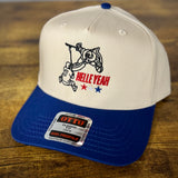 Connor Hellebuyck “Helle Yeah” 2026 Olympics Save - Natural/Blue Otto Snapback