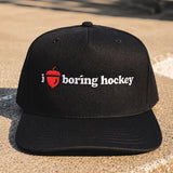 I ❤️ Boring Hockey - Carolina Hockey Otto Snapback Hat