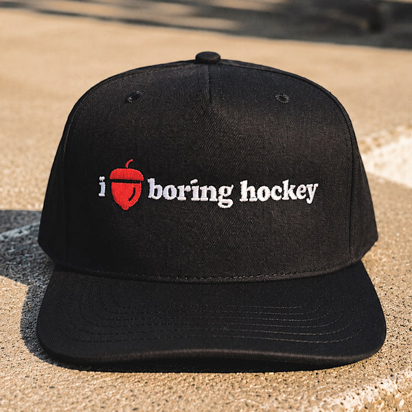 I ❤️ Boring Hockey - Carolina Hockey Otto Snapback Hat