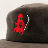 Hockey Ghost Embroidered Atonal Snapback Hat