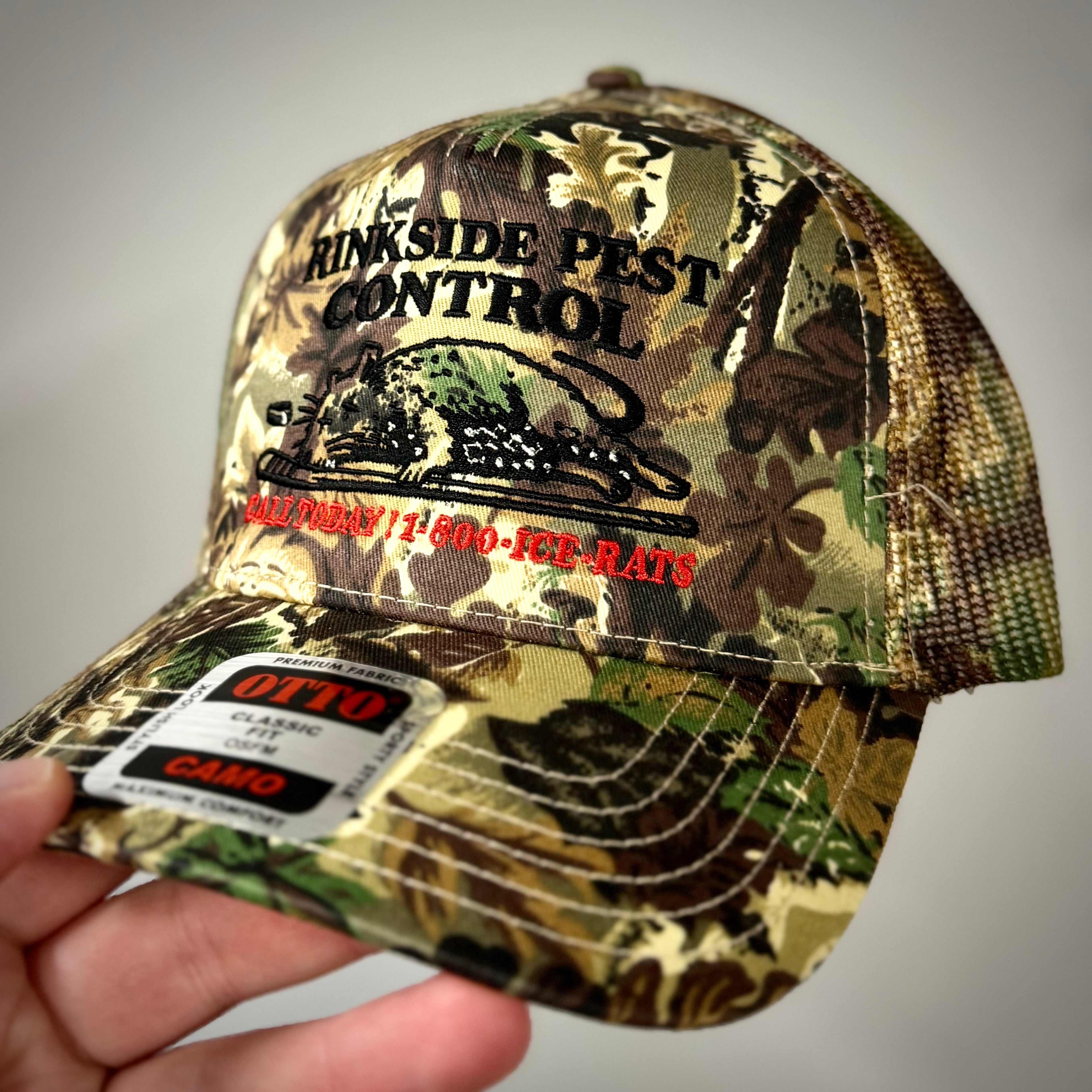Rinkside Pest Control Otto Snapback Hat