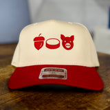 “Raleigh Hat Trick” Carolina Hurricanes Inspired Otto Snapback Hat