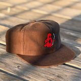 Hockey Ghost Embroidered Atonal Snapback Hat