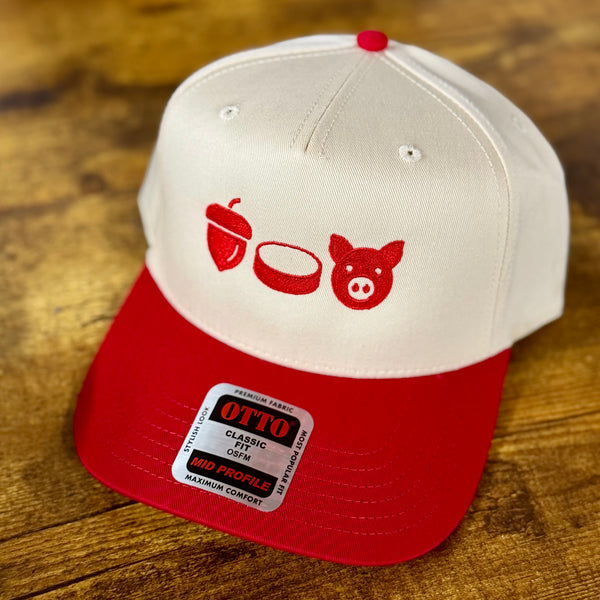 “Raleigh Hat Trick” Carolina Hurricanes Inspired Otto Snapback Hat