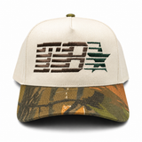 Threadbreak Star Logo - Atonal Natural/Camo Snapback Hat