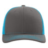 Charcoal/Neon Blue