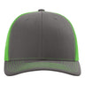 Charcoal/Neon Green