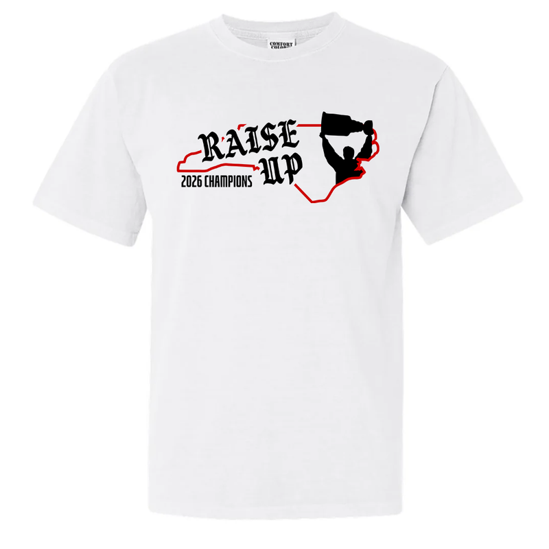 RAISE UP - 2026 Cup Champions T-Shirt - Comfort Colors